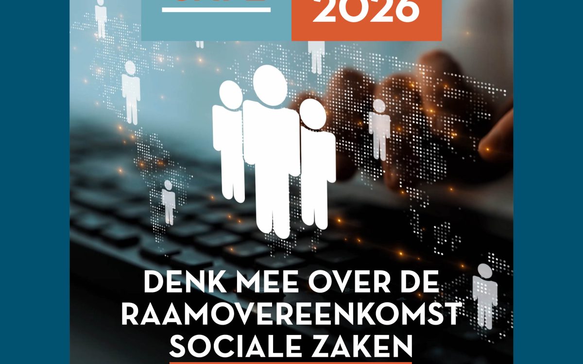 Denk mee over de raamovereenkomst Sociale zaken